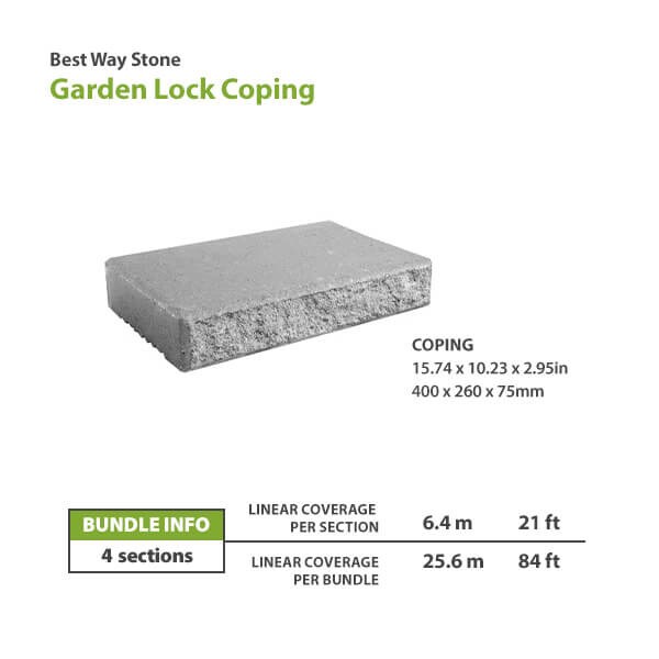 Best Way Stone Garden Lock Coping
